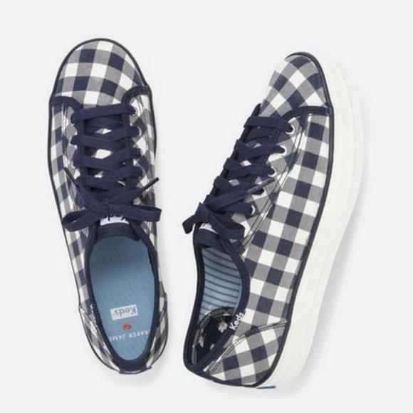 KEDS x Draper James Plaid Sneakers